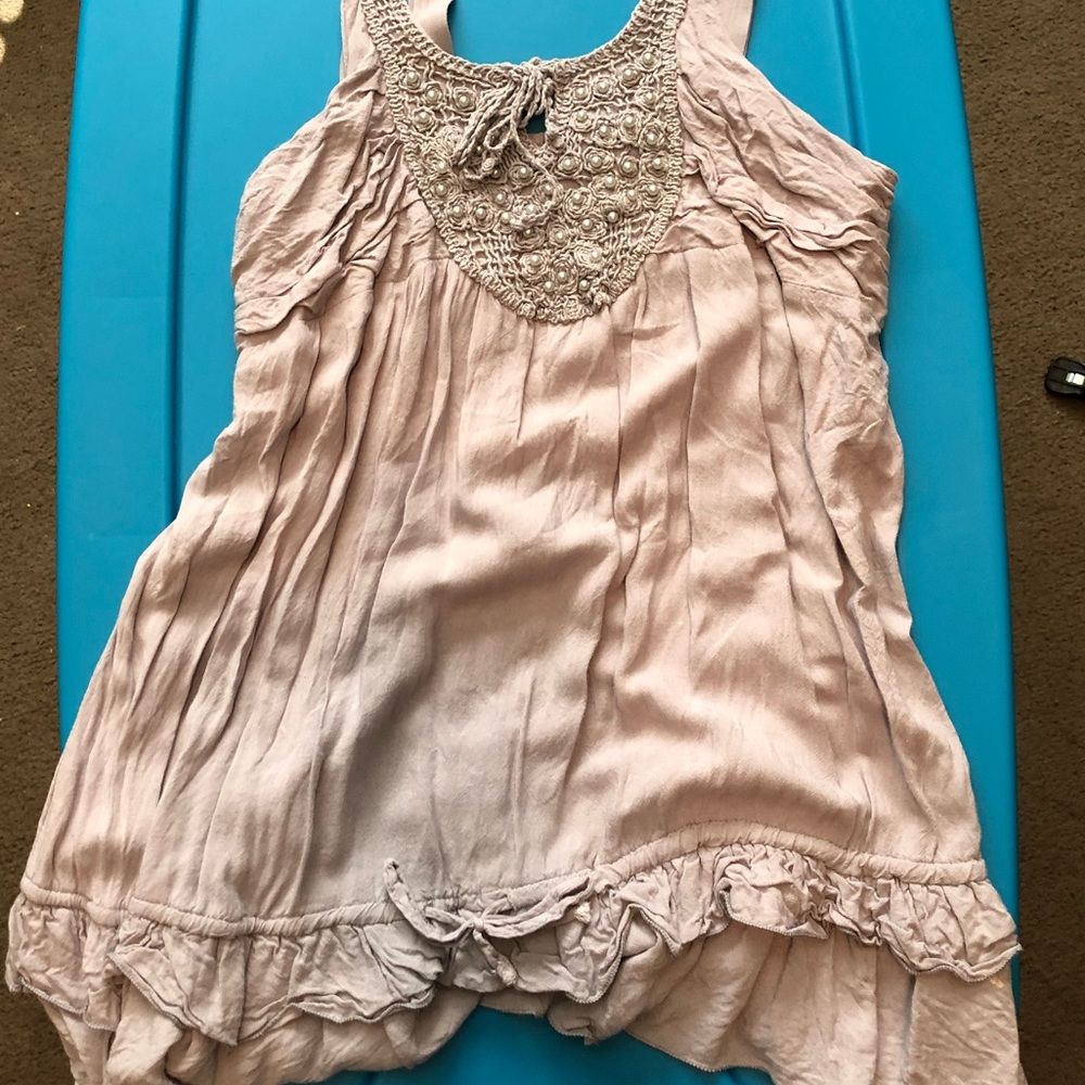 Sleeveless blouse XL